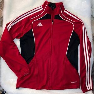 Adidas - Red, Black and White - S